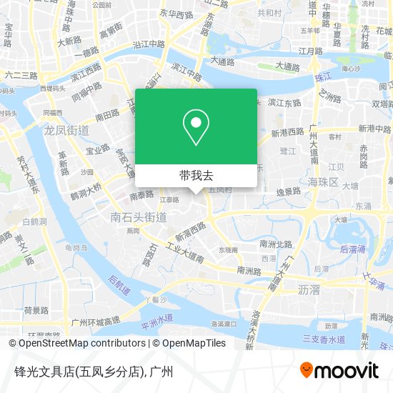 锋光文具店(五凤乡分店)地图