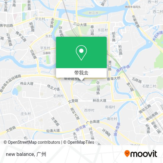 new balance地图