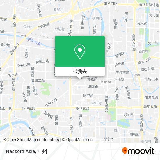 Nassetti Asia地图