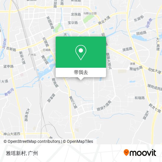 雅瑶新村地图