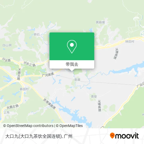 大口九(大口九茶饮全国连锁)地图