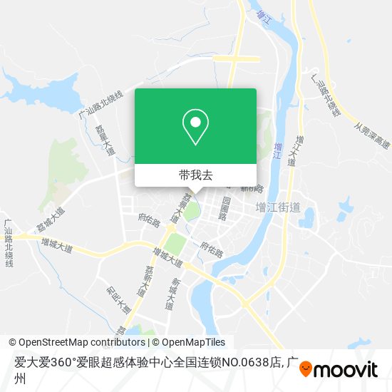 爱大爱360°爱眼超感体验中心全国连锁NO.0638店地图