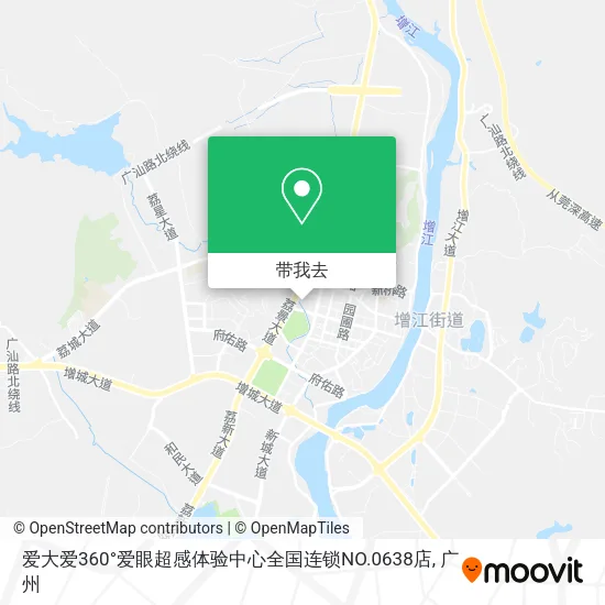 爱大爱360°爱眼超感体验中心全国连锁NO.0638店地图