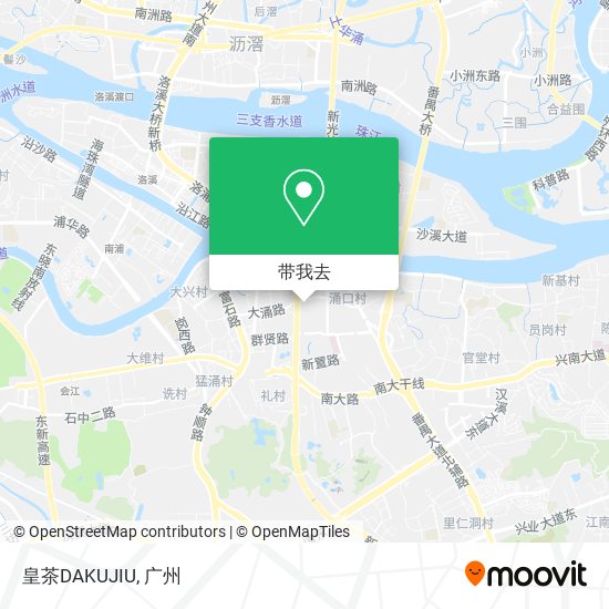 皇茶DAKUJIU地图