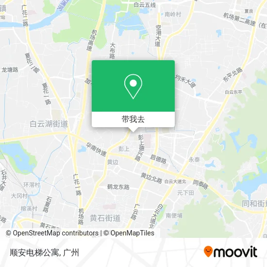 顺安电梯公寓地图