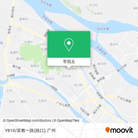 Y810/富教一路(路口)地图