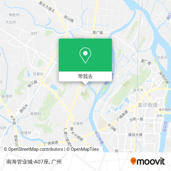 南海管业城-A07座地图