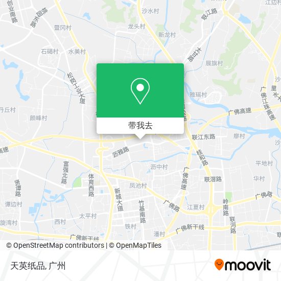 天英纸品地图