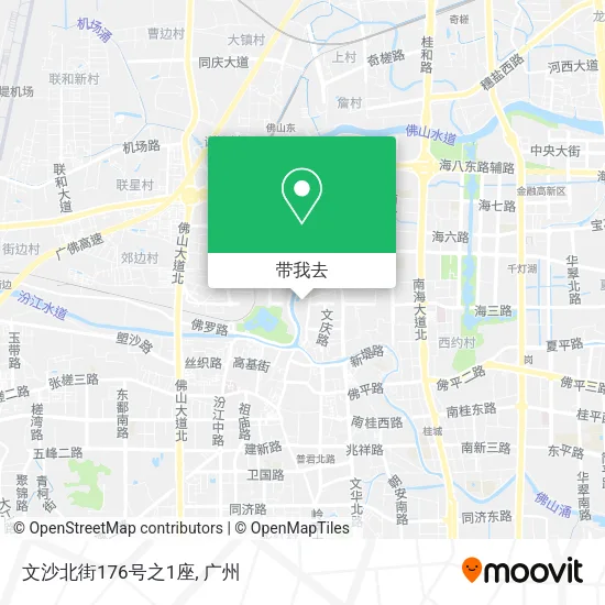 文沙北街176号之1座地图