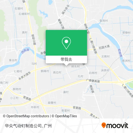 华尖气动钉制造公司地图