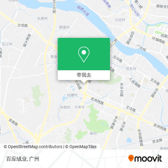 百应绒业地图