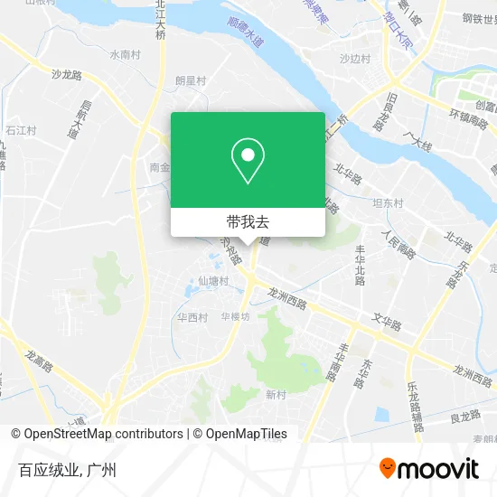 百应绒业地图