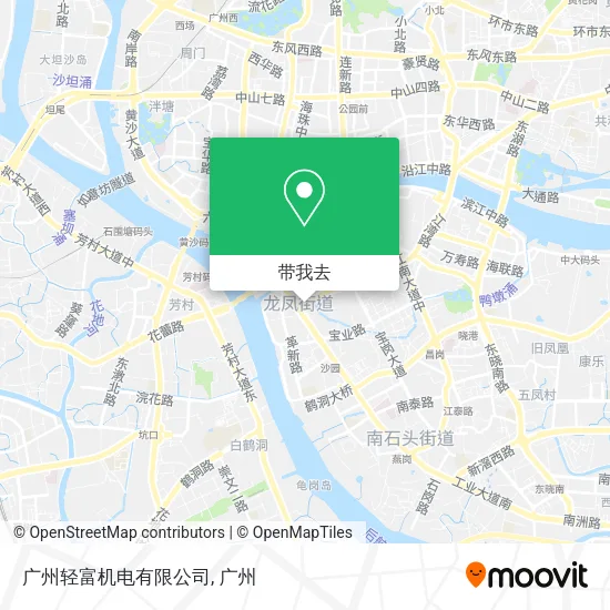 广州轻富机电有限公司地图