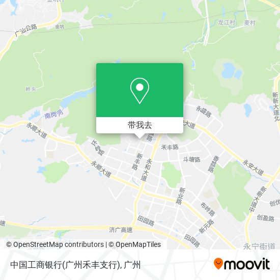 中国工商银行(广州禾丰支行)地图