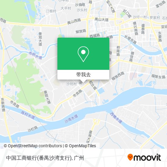 中国工商银行(番禺沙湾支行)地图
