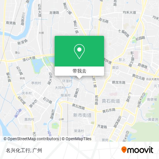 名兴化工行地图