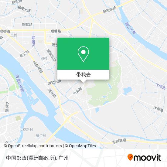 中国邮政(潭洲邮政所)地图