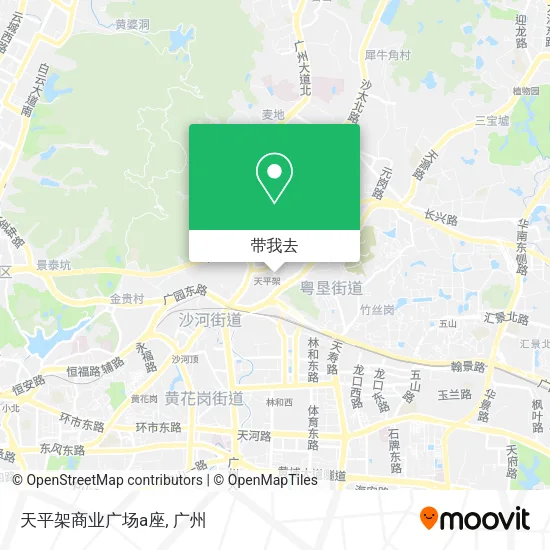 天平架商业广场a座地图