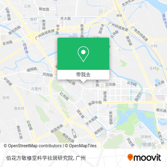 佰花方敬修堂科学祛斑研究院地图