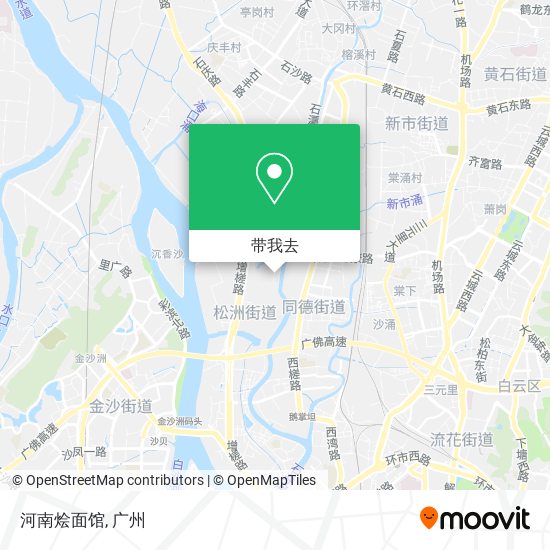 河南烩面馆地图