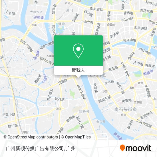 广州新硕传媒广告有限公司地图