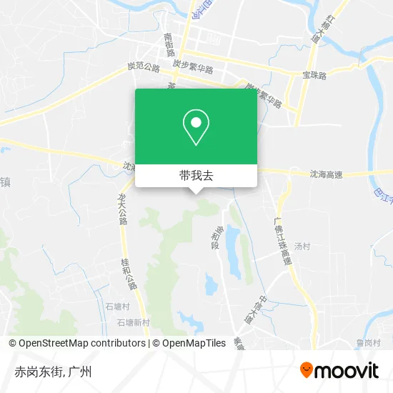 赤岗东街地图