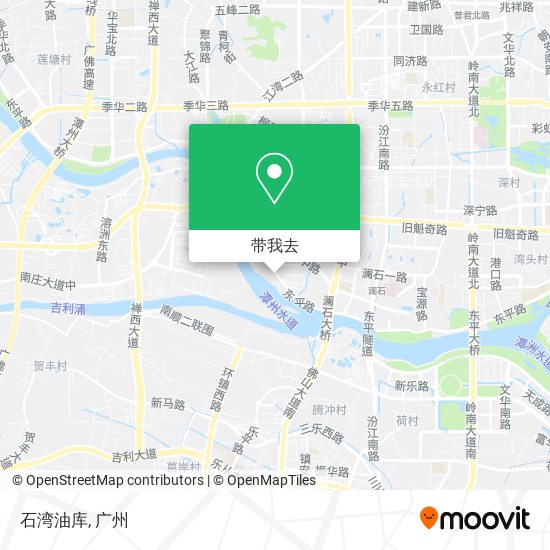 石湾油库地图