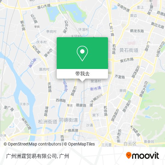 广州洲霆贸易有限公司地图
