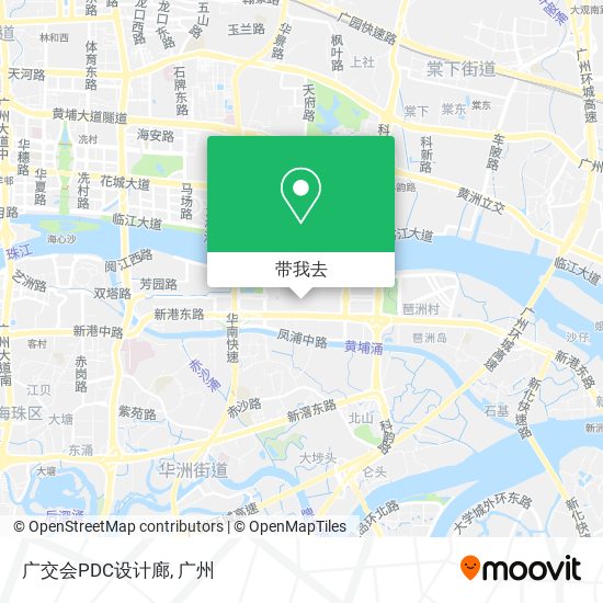 广交会PDC设计廊地图