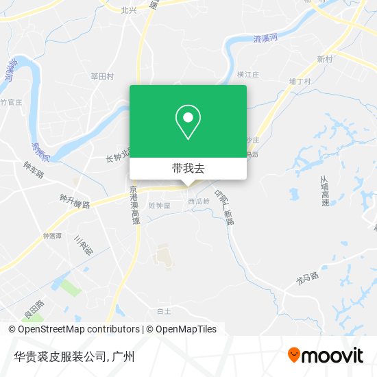 华贵裘皮服装公司地图