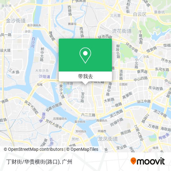 丁财街/华贵横街(路口)地图
