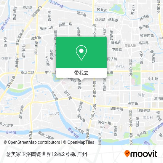 意美家卫浴陶瓷世界12栋2号梯地图