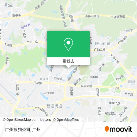 广州搜狗公司地图