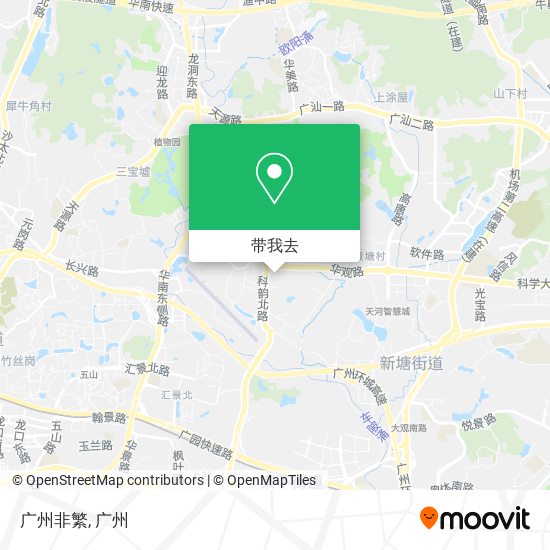 广州非繁地图
