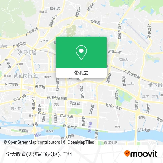 学大教育(天河岗顶校区)地图