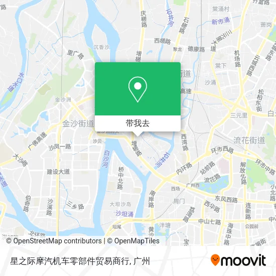 星之际摩汽机车零部件贸易商行地图
