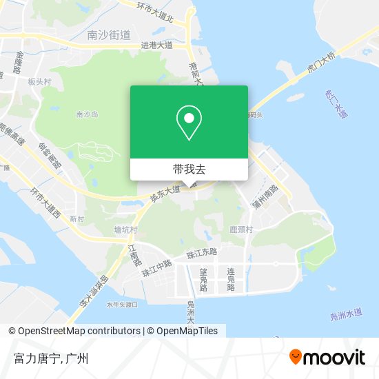 富力唐宁地图