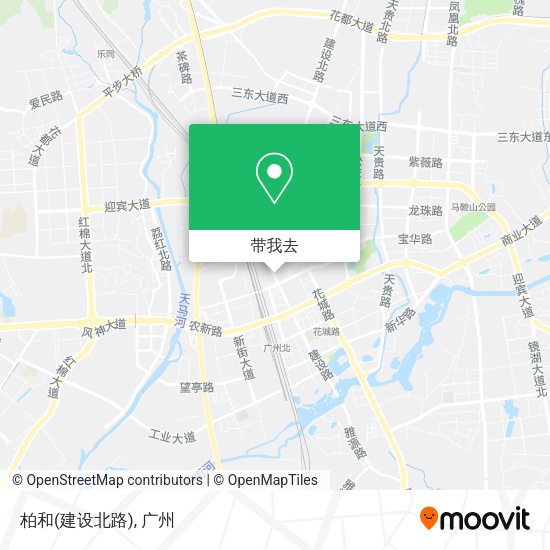 柏和(建设北路)地图