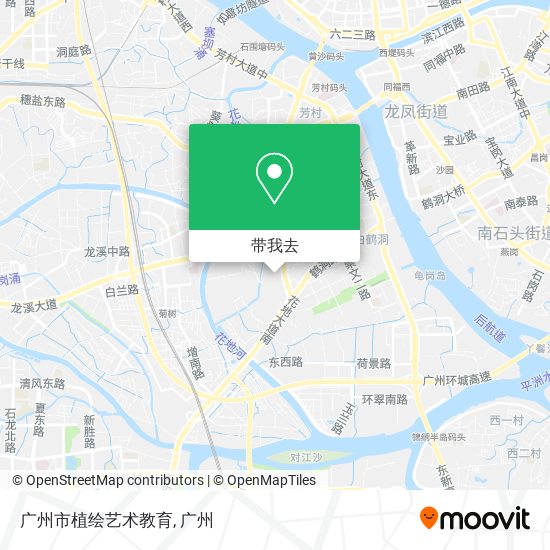 广州市植绘艺术教育地图