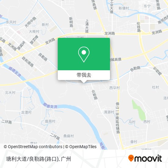 塘利大道/良勒路(路口)地图