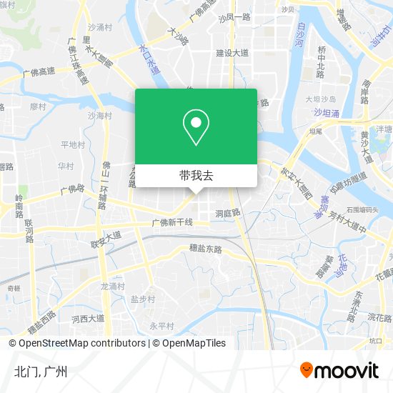 北门地图