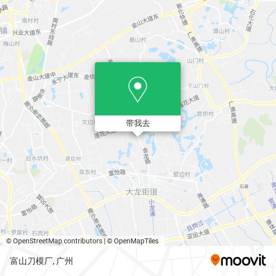 富山刀模厂地图