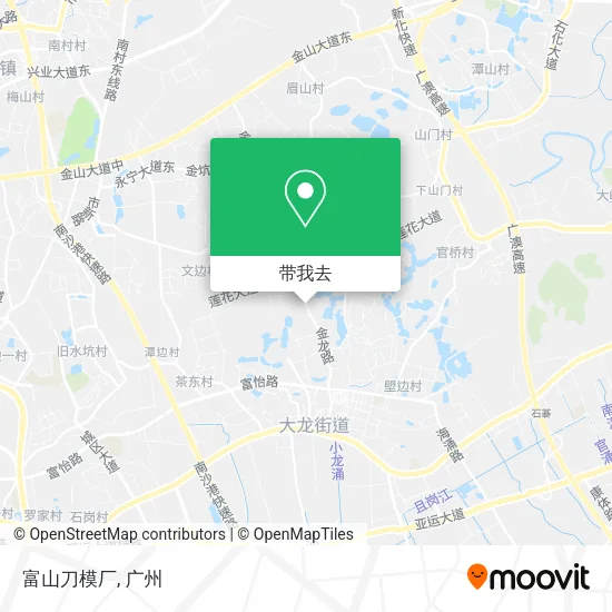 富山刀模厂地图
