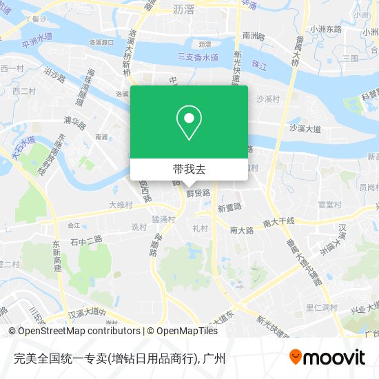 完美全国统一专卖(增钻日用品商行)地图