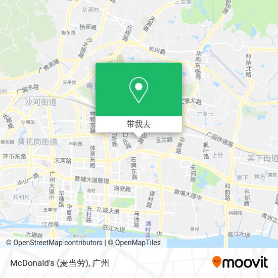 McDonald's (麦当劳)地图