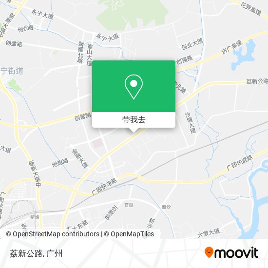 荔新公路地图
