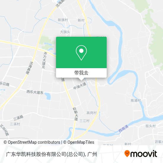 广东华凯科技股份有限公司(总公司)地图