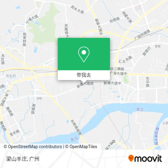 梁山羊庄地图