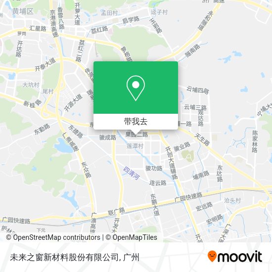 未来之窗新材料股份有限公司地图