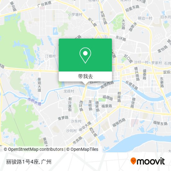丽骏路1号4座地图